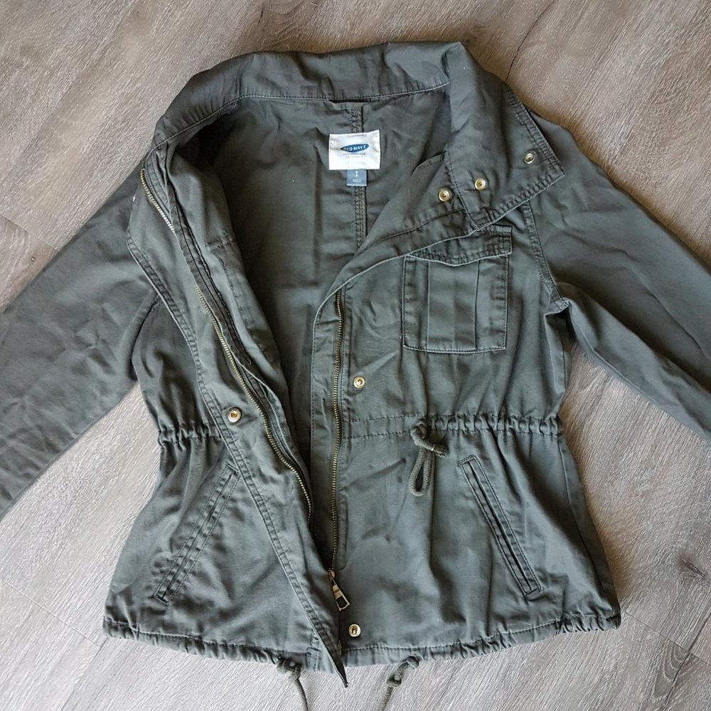 Old Navy green Utility jacket